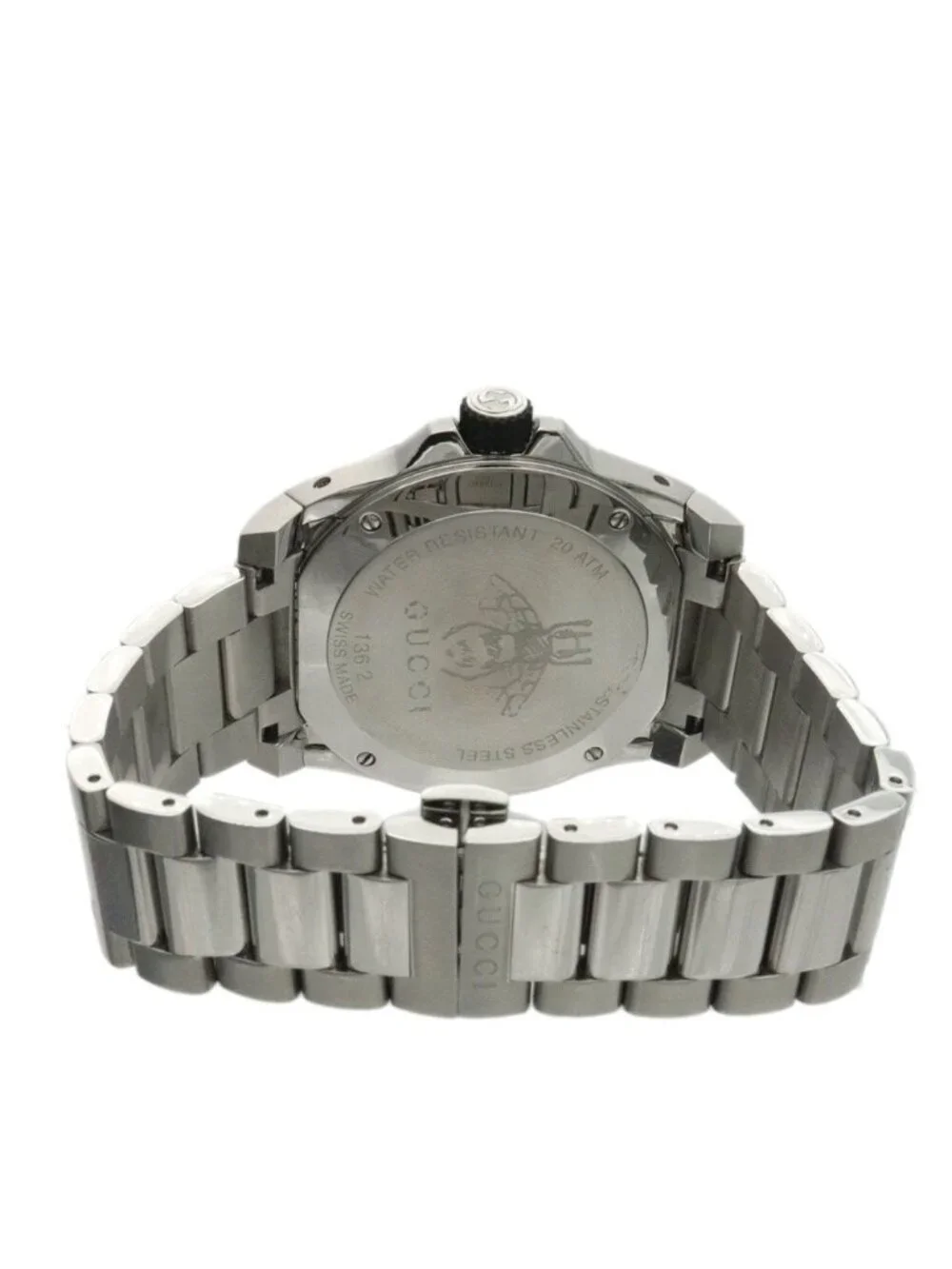 Gucci Watch Dive Quartz SS Black